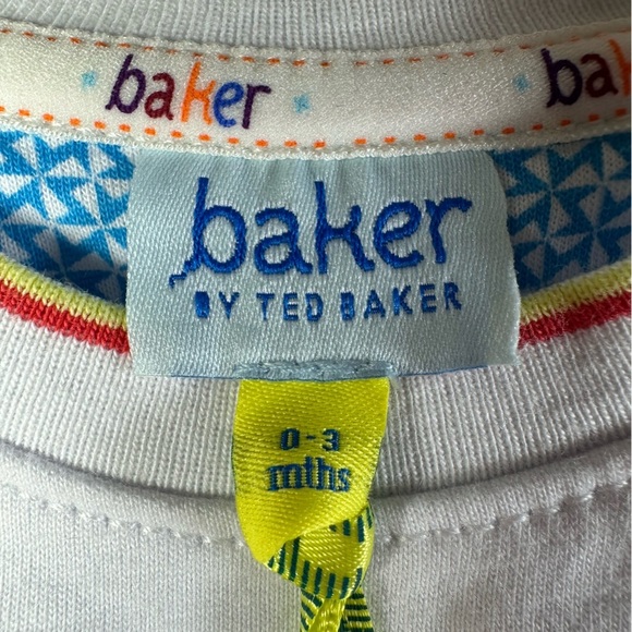 New Ted Baker Baby Boys Romper Textured Gift Summer Newborn 0-3 Mo Whale Ocean - Picture 4 of 11